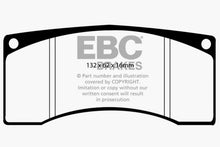 Load image into Gallery viewer, EBC Ford Saleen Mustang Alcon front calipers Bluestuff Front Brake Pads Brake Pads - Racing EBC