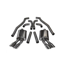 Load image into Gallery viewer, Corsa 2012-2015 Chevrolet Camaro Coupe ZL1 6.2L V8 Polished Sport Cat-Back + XO Exhaust Catback CORSA Performance