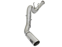 Load image into Gallery viewer, aFe ATLAS 5in DPF-Back Alum Steel Exhaust System w/Polished Tip 2017 Ford Diesel Trucks V8-6.7L (td) DPF Back aFe