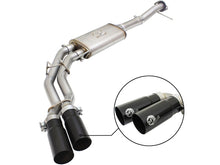 Load image into Gallery viewer, aFe Rebel Exhausts 3in SS Cat-Back 09-14 Ford F-150 4.6/5.0/5.4L w/ Black Tips Catback aFe