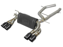 Load image into Gallery viewer, aFe MACH Force-Xp 2-1/2in SS Axle Back Exhaust w/Black Tips 15+ BMW M3/M4 (F80/F82) L6 3.0L (tt) S55 Axle Back aFe