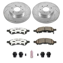 Load image into Gallery viewer, Power Stop 06-09 Chevrolet Trailblazer Front Z26 Street Warrior Brake Kit Brake Kits - Performance D&S PowerStop