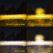 Load image into Gallery viewer, KC HiLiTES FLEX ERA 3 Dual Mode SAE Fog Light - Single Light Master Kit (w/Clear + Yellow Lens) Light Bars & Cubes KC HiLiTES