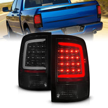 Load image into Gallery viewer, ANZO 09-18 Dodge Ram 1500 Full LED Tailights w/ Sequential Black Housing/Smoke Lens Tail Lights ANZO