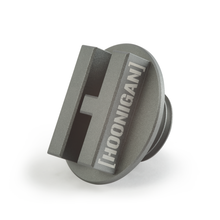 Load image into Gallery viewer, Mishimoto 87-01 Ford Mustang Hoonigan Oil Filler Cap - Silver Oil Caps Mishimoto