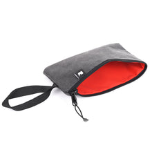 Load image into Gallery viewer, Go Rhino XVenture Gear Zipped Pouch - Large (12in. Wide Pocket / 6.5in. Hand Strap) Canvas - Black Cargo Boxes & Bags Go Rhino