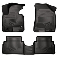 Load image into Gallery viewer, Husky Liners 11-12 Hyundai Tucson WeatherBeater Combo Black Floor Liners Floor Mats - Rubber Husky Liners