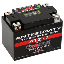 Load image into Gallery viewer, Antigravity YTZ7 Lithium Battery w/Re-Start Batteries Antigravity Batteries