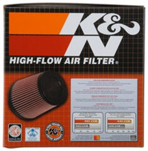Load image into Gallery viewer, K&N Universal Chrome Filter-Oval Tapered 4in Flg ID x 5.375in Base O/S W x 3.313in Top O/S W Air Filters - Universal Fit K&N Engineering