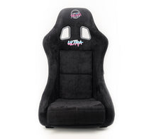 Load image into Gallery viewer, NRG FRP Bucket Seat ULTRA Edition - Medium (Black Alcantara/Gold Glitter Back) Race Seats NRG