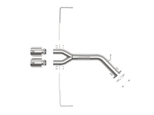 Load image into Gallery viewer, aFe Takeda 3in-2.5in 304 SS Axle-Back Exhaust w/Polished Tip 19-20 Hyundai Veloster I4-1.6L(t) Axle Back aFe
