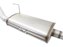 Load image into Gallery viewer, aFe MACHForce XP Exhaust 3in-3.5in SS Single Side Ext CB w/ Polished Tips 15 Ford F150 V8 5.0L CC/SB Catback aFe