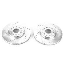 Load image into Gallery viewer, Power Stop 18-19 Buick Enclave Front Evolution Drilled & Slotted Rotors - Pair Brake Rotors - Slot & Drilled PowerStop