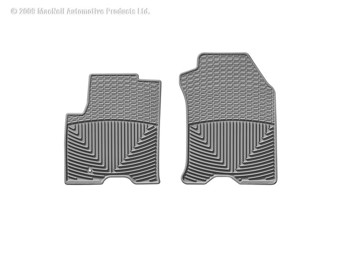WeatherTech 09-11 Ford Focus Front Rubber Mats - Grey Floor Mats - Rubber WeatherTech   