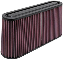 Load image into Gallery viewer, K&N Filter Univ Air Filter Carbon Fiber Top/Base Oval FLG 12x3-1/2in B / 11x2-1/2in T / 5-3/4in H Air Filters - Universal Fit K&N Engineering