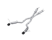Load image into Gallery viewer, MBRP 2012+ Jeep Grand Cherokee SRT 6.4L 3in Dual Rear Exit T304SS Catback Exhaust - CF Tips Catback MBRP
