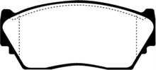 Load image into Gallery viewer, EBC 91-93 Nissan NX 1.6 Greenstuff Front Brake Pads Brake Pads - Performance EBC