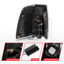 Load image into Gallery viewer, ANZO 07-17 Ford Expedition LED Taillights w/ Light Bar Black Housing Clear Lens Tail Lights ANZO