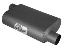 Load image into Gallery viewer, aFe Scorpion Replacement Alum Steel Muffler 2-1/2in In/Out Baffled Offset/Offset 13inL x10inW x4inH Catback aFe