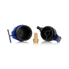 Load image into Gallery viewer, Mishimoto Universal Baffled Oil Catch Can - Blue Oil Catch Cans Mishimoto