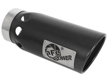 Load image into Gallery viewer, aFe Large Bore-HD 5 IN 409 SS DPF-Back Exhaust System w/Black Tip 20-21 GM Truck V8-6.6L DPF Back aFe