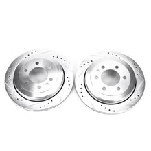 Load image into Gallery viewer, Power Stop 07-17 Ford Expedition Rear Evolution Drilled & Slotted Rotors - Pair Brake Rotors - Slot & Drilled PowerStop