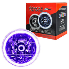 Load image into Gallery viewer, Oracle Pre-Installed Lights 5.75 IN. Sealed Beam - UV/Purple Halo SEE WARRANTY Headlights ORACLE Lighting