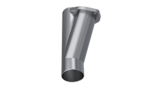 Load image into Gallery viewer, QTP 2.5in Weld-On QTEC Exhaust Cutout Y-Pipe Y Pipes QTP