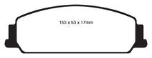 Load image into Gallery viewer, EBC 08-10 Pontiac G8 3.6 Yellowstuff Front Brake Pads Brake Pads - Performance EBC