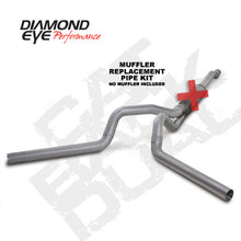 Load image into Gallery viewer, Diamond Eye KIT 4in CB MFLR RPLCMENT PIPE DUAL AL: 03-07 FORD 6.0L F250/F350 Catback Diamond Eye Performance