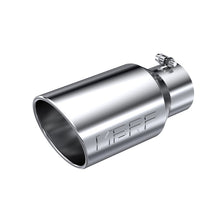 Load image into Gallery viewer, MBRP Universal Tip 6 O.D. Angled Rolled End 4 inlet 12 length Steel Tubing MBRP