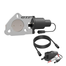 Load image into Gallery viewer, QTP 2.25in Bolt-On QTEC Electric Cutout Valve - Single Exhaust Cutouts QTP