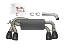 Load image into Gallery viewer, aFe MACHForce XP 3in - 2 1/2in Axle Back 304SS Exhaust w/ Black Tips 16-17 BMW M2 (f87) Axle Back aFe