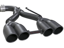 Load image into Gallery viewer, aFe Rebel Series 2.5in. 304 SS C/B Exhaust System 2018 Jeep Wrangler (JL) V6-3.6L - Black Tip Catback aFe