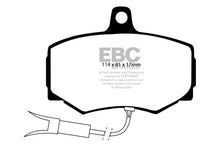 Load image into Gallery viewer, EBC 88-89 Jaguar XJ6 3.6 Redstuff Front Brake Pads Brake Pads - Performance EBC