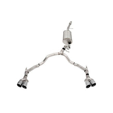 Load image into Gallery viewer, Corsa 21-24 Chevrolet Suburban/GMC Yukon XL 5.3L 4WD Dual Rear 3in - 2.75in CatBack DW 4in Pol Tips Catback CORSA Performance