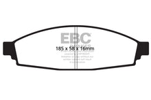 Load image into Gallery viewer, EBC 03-06 Lincoln Aviator 4.6 Greenstuff Front Brake Pads Brake Pads - Performance EBC