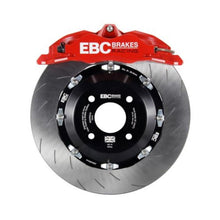 Load image into Gallery viewer, EBC Racing 10-14 Ford Mustang GT 5.0L Red Apollo-4 Calipers 355mm Rotors Front Big Brake Kit Big Brake Kits EBC