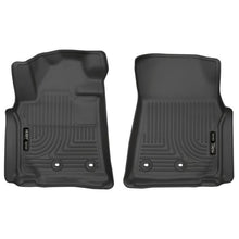 Load image into Gallery viewer, Husky Liners 13-16 Lexus LX570 / 13-16 Toyota Land Cruiser Weatherbeater Black Front Floor Liners Floor Mats - Rubber Husky Liners