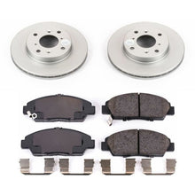 Load image into Gallery viewer, Power Stop 92-96 Honda Prelude Front Z17 Evolution Geomet Coated Brake Kit Brake Kits - Performance Blank PowerStop