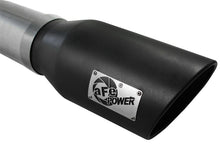 Load image into Gallery viewer, aFe Atlas Exhaust 5in DPF-Back Al Steel 07.5-10 GM Diesel Trucks V8-6.6L (td) LMM (Blk Tip) DPF Back aFe