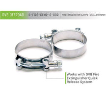Load image into Gallery viewer, DV8 Offroad Fire Extinguisher Mount Clamps - Small Fire Safety DV8 Offroad