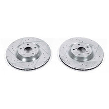 Load image into Gallery viewer, Power Stop 09-10 Lexus GS350 Front Evolution Drilled & Slotted Rotors - Pair Brake Rotors - Slot & Drilled PowerStop