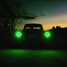 Load image into Gallery viewer, Oracle Pre-Installed Lights 7 IN. Sealed Beam - White Halo SEE WARRANTY Headlights ORACLE Lighting