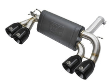 Load image into Gallery viewer, aFe MACHForce XP 3in - 2 1/2in Axle Back 304SS Exhaust w/ Black Tips 16-17 BMW M2 (f87) Axle Back aFe