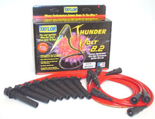 Load image into Gallery viewer, Taylor Cable 82226 ThunderVolt 8.2mm Ignition Wire Set; Red; Stock; 9.5 in.; OE Spark Plug Boot; Spark Plug Wire Set Taylor Cable Default Title