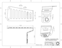 Load image into Gallery viewer, Diode Dynamics 18-21 Jeep JL Wrangler/Gladiator SS3 Cowl LED Bracket Kit - Yellow Pro Light Mounts Diode Dynamics
