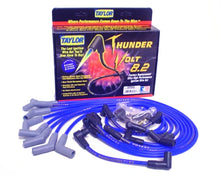 Load image into Gallery viewer, Taylor Cable 82602 ThunderVolt 8.2mm Ignition Wire Set; Spiro-Wound; Custom Fit; 135 deg.; Blue; Spark Plug Wire Set Taylor Cable Default Title