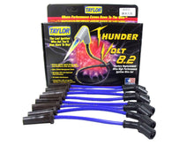 Load image into Gallery viewer, Taylor Cable 82605 ThunderVolt 8.2mm Ignition Wire Set; Blue; Stock; 11.75 in.; 180 Deg. Plug Boot; Spark Plug Wire Set Taylor Cable