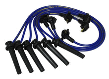 Load image into Gallery viewer, Taylor Cable 82605 ThunderVolt 8.2mm Ignition Wire Set; Blue; Stock; 11.75 in.; 180 Deg. Plug Boot; Spark Plug Wire Set Taylor Cable